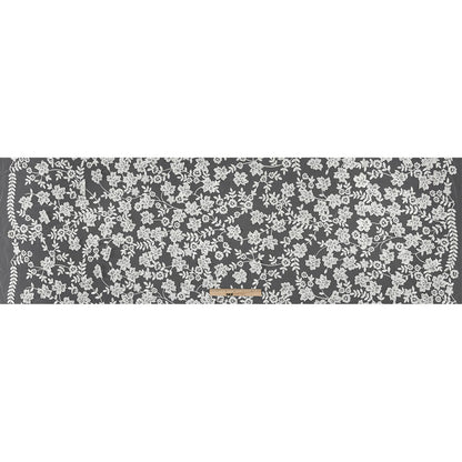 Angelo White Floral Embroidered Lace