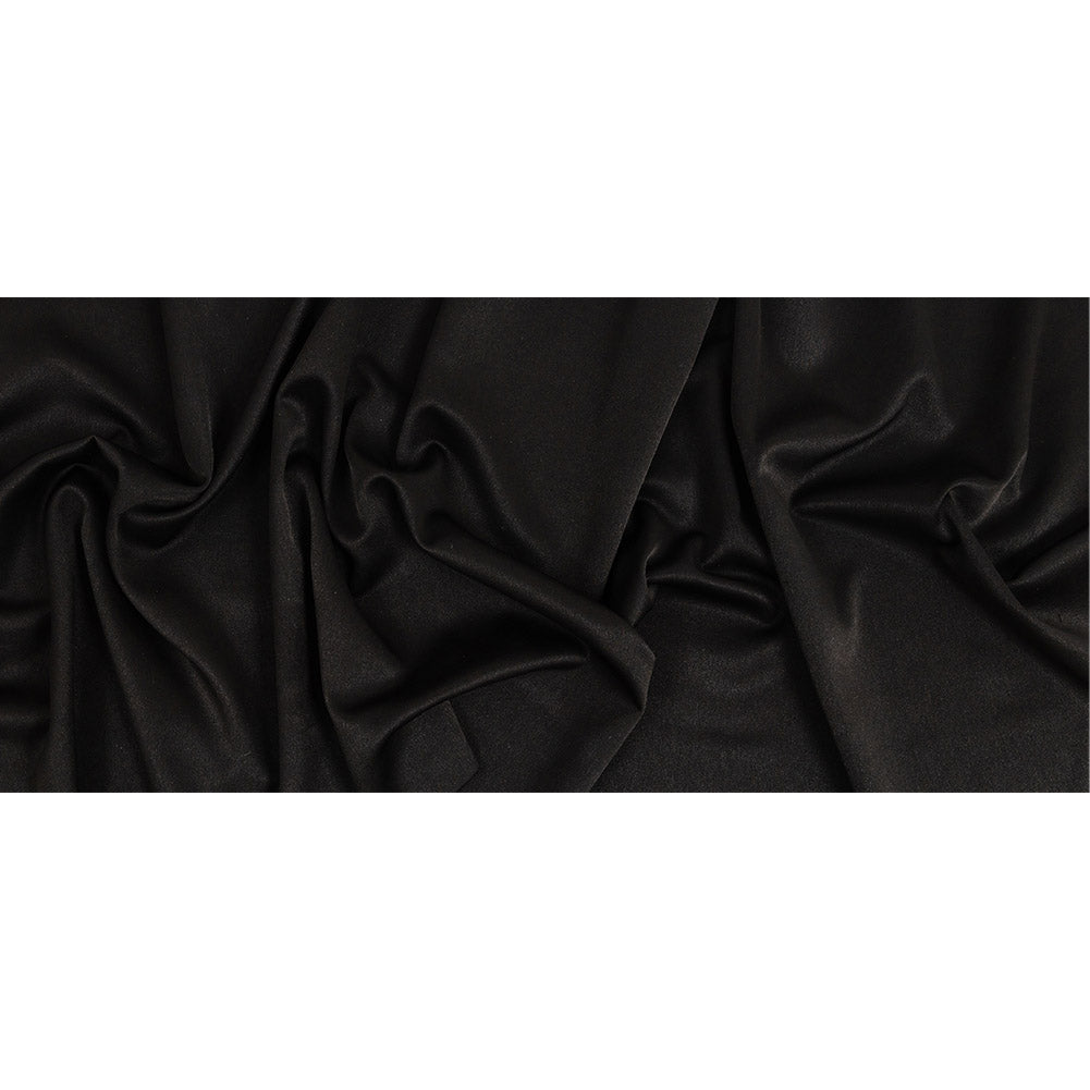 Lux Polyester Crepe Back Satin - Black - Isla Collection