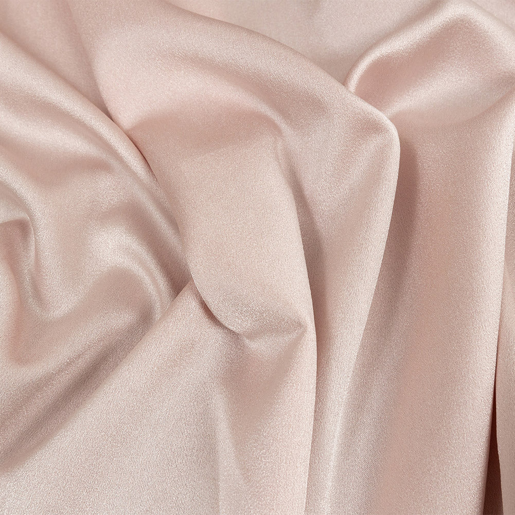 Lux Polyester Crepe Back Satin - Blush - Isla Collection