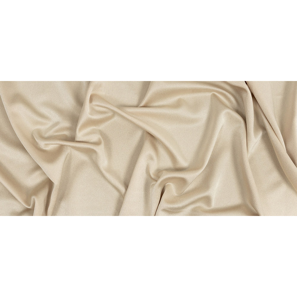 Lux Polyester Crepe Back Satin - Light Beige - Isla Collection