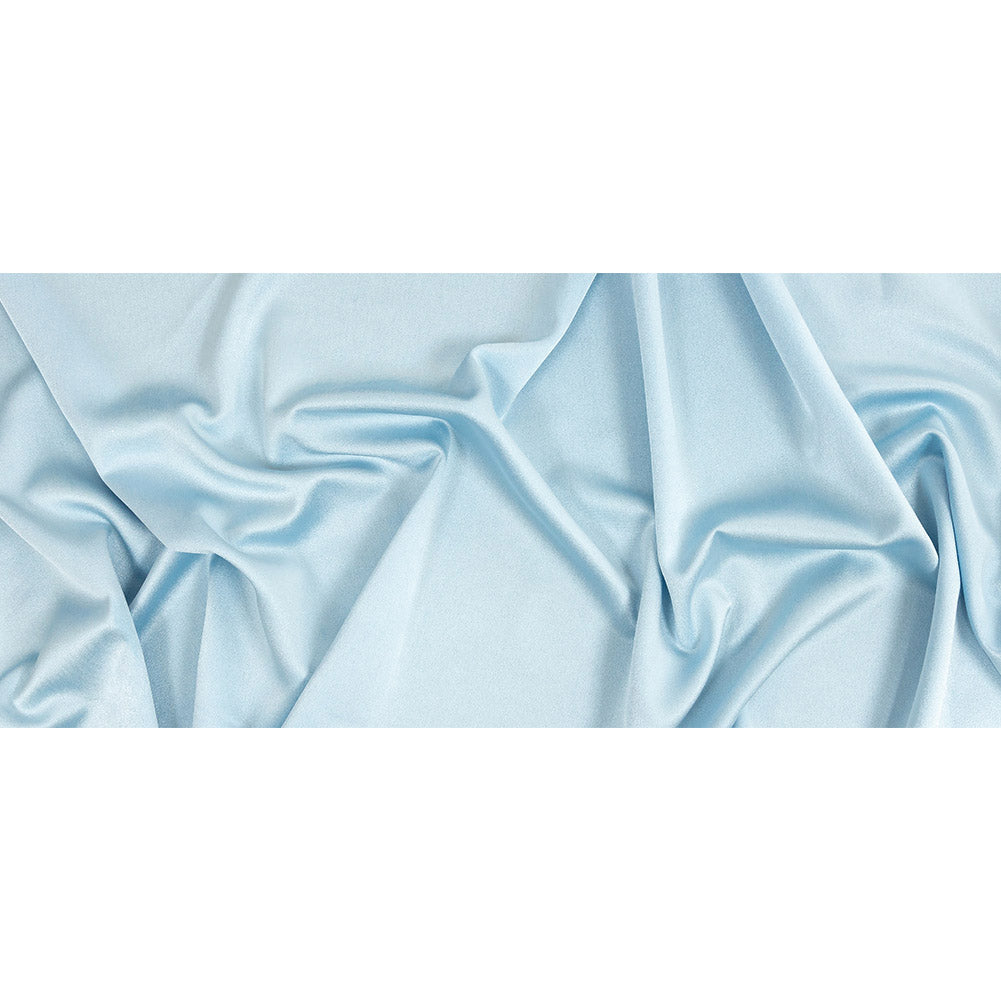 Lux Polyester Crepe Back Satin - Sky Blue - Isla Collection