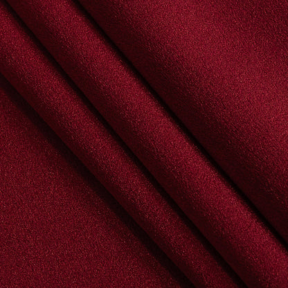 Lux Polyester Crepe Back Satin - Wine - Isla Collection
