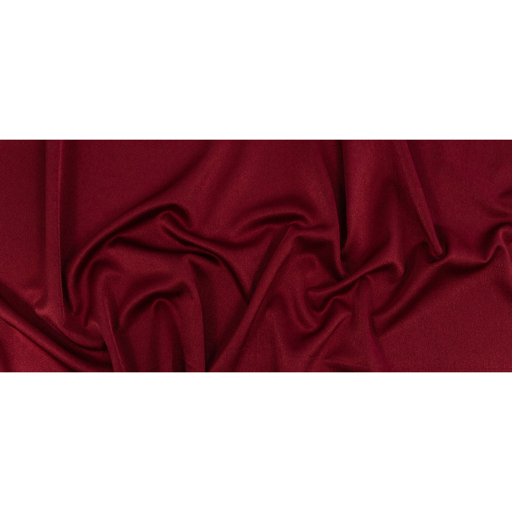 Lux Polyester Crepe Back Satin - Wine - Isla Collection