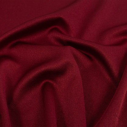 Lux Polyester Crepe Back Satin - Wine - Isla Collection