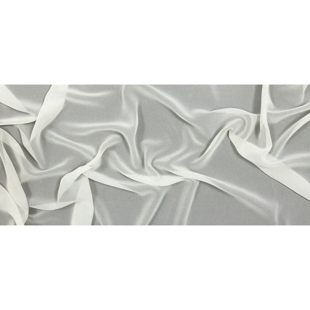 Lux Multi-Twist Polyester Chiffon - Cannoli Cream - Esma Collection