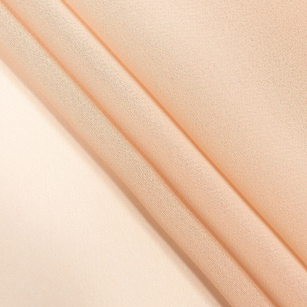 Lux Multi-Twist Polyester Chiffon - Light Salmon - Esma Collection - Folded