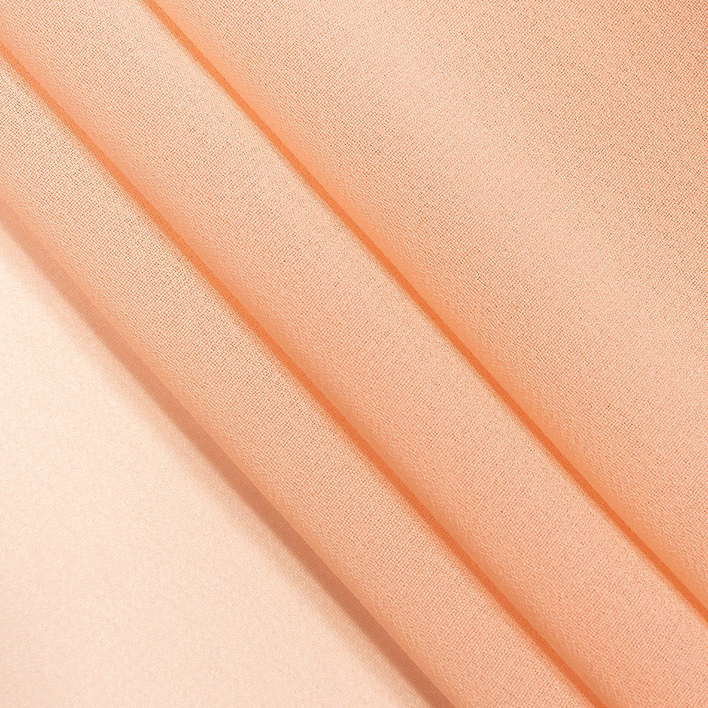 Lux Multi-Twist Polyester Chiffon - Peach Pearl - Esma Collection