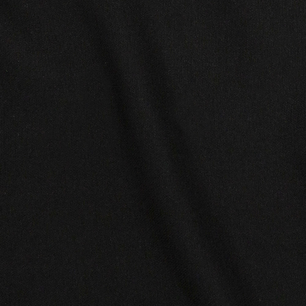 Polyester 4-Ply Crepe - Black - Suzie Collection