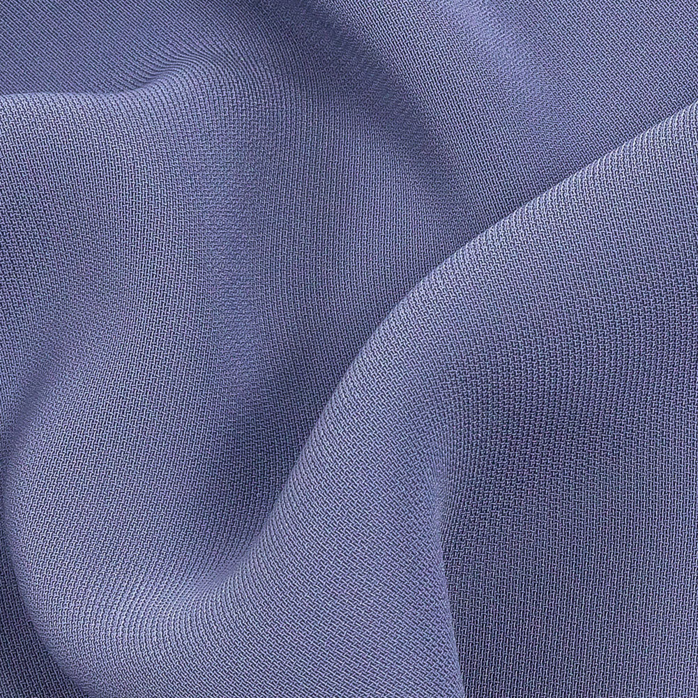 Polyester 4-Ply Crepe - Dark Purple - Suzie Collection - Detail