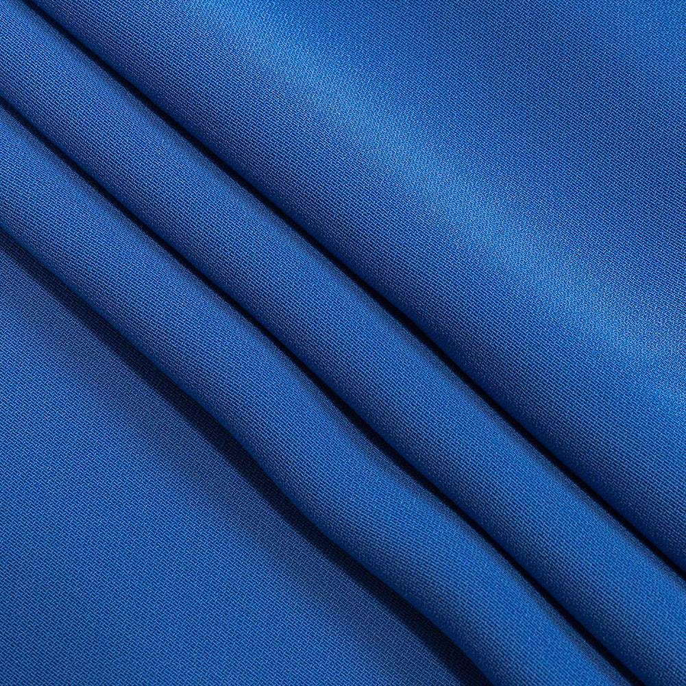 Polyester 4-Ply Crepe - Violet Storm - Suzie Collection - Folded