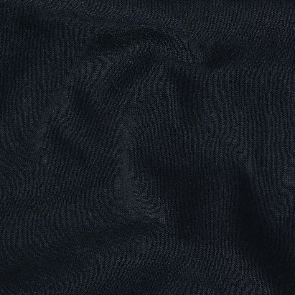 Navy Cotton Tubular Knit