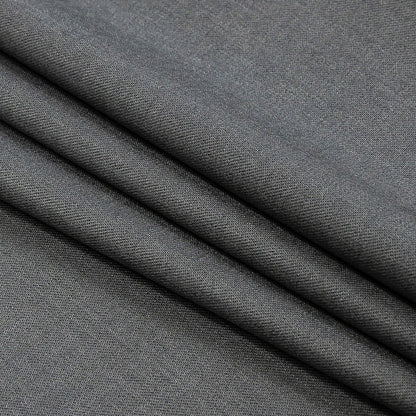 Super 120 Monostretch Wool Suiting - Light Gray