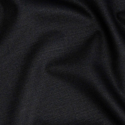 Super 120 Monostretch Wool Suiting - Black