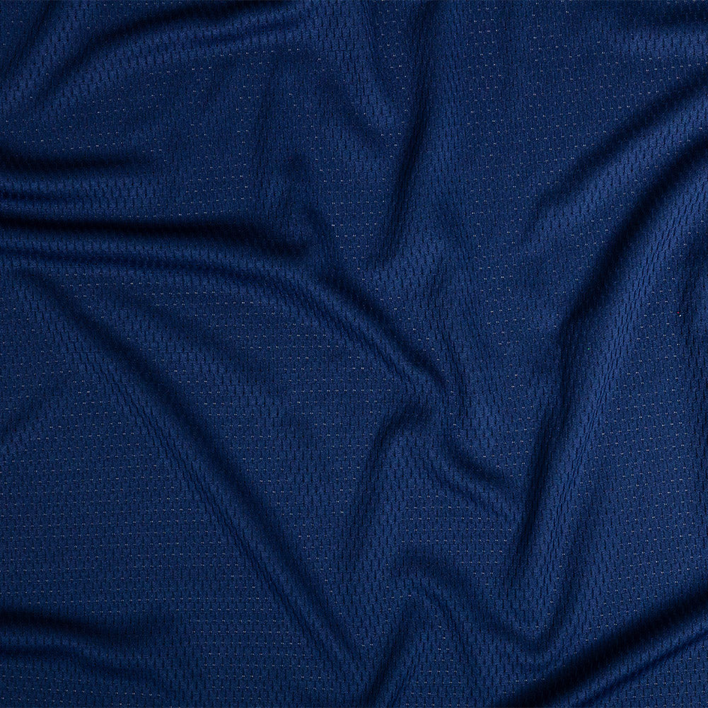 Navy Coolmax Wicking Athletic Mesh