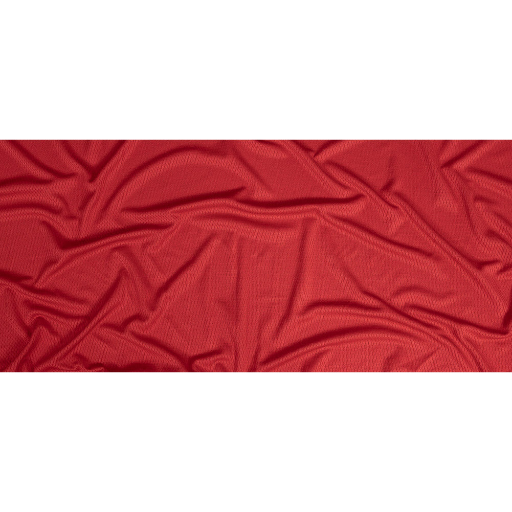 Red Coolmax Wicking Athletic Mesh Full