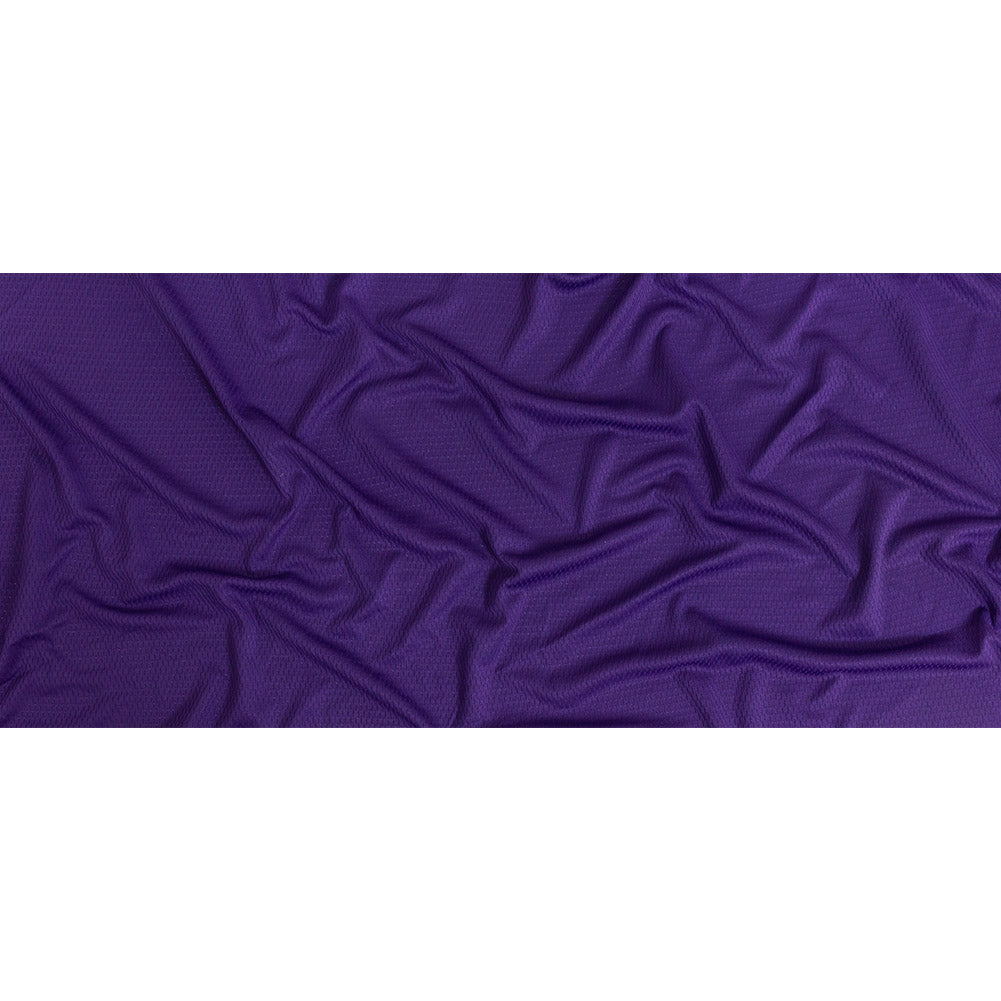 Purple Coolmax Wicking Athletic Mesh Full