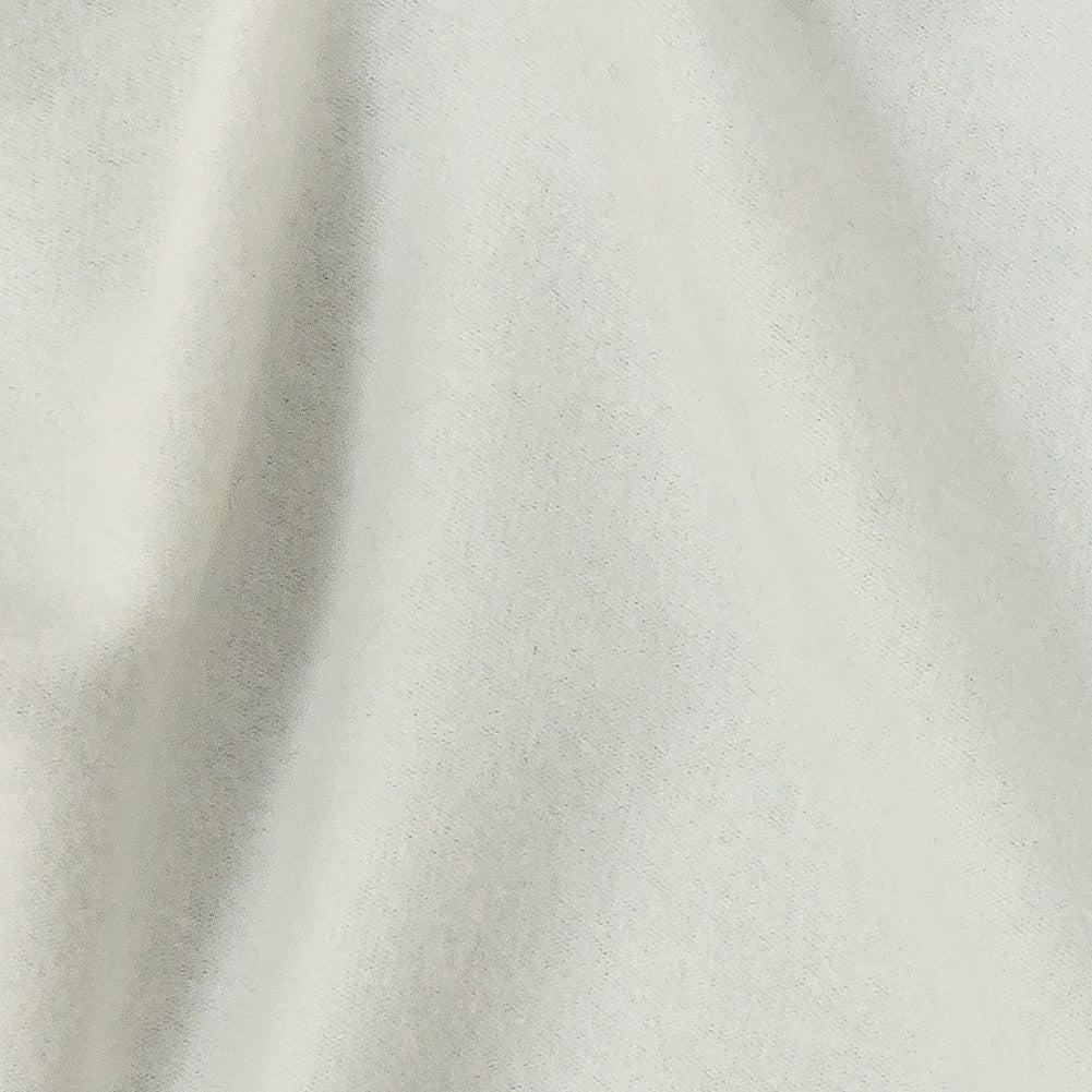 Cloud Dancer Brushed Polyester Jersey Detail
