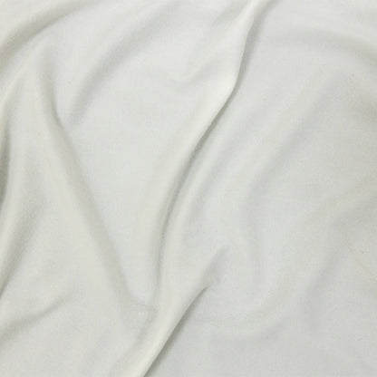Cloud Dancer Brushed Polyester Jersey