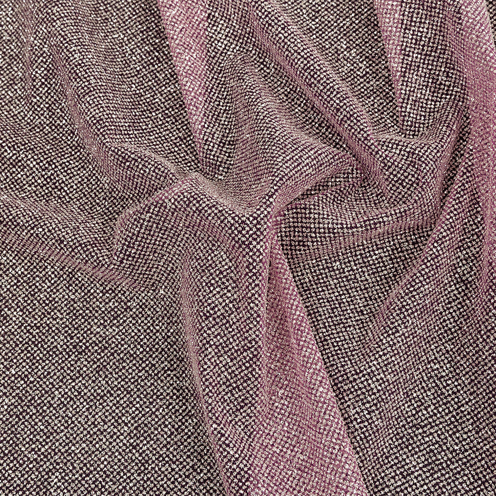 Tulle with Metallic Platinum Glitter - Celebration - Platina Collection