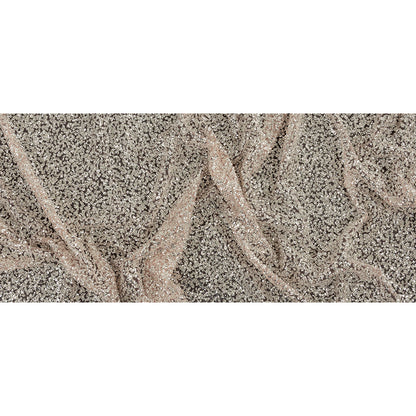 Tulle with Glitter Clusters - Salmon with Platinum - Eminence Collection