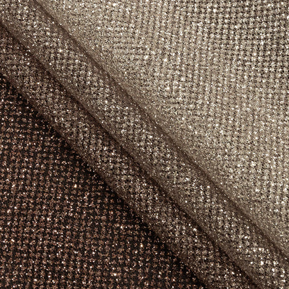 Ombre Tulle with Metallic Platinum Glitter - Copper and Silver - Starlet Collection