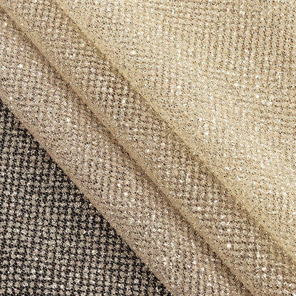 Ombre Tulle with Metallic Platinum Glitter - Champagne and Rose Gold - Starlet Collection