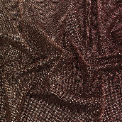 Ombre Tulle with Metallic Platinum Glitter - Maroon and Gold - Starlet Collection