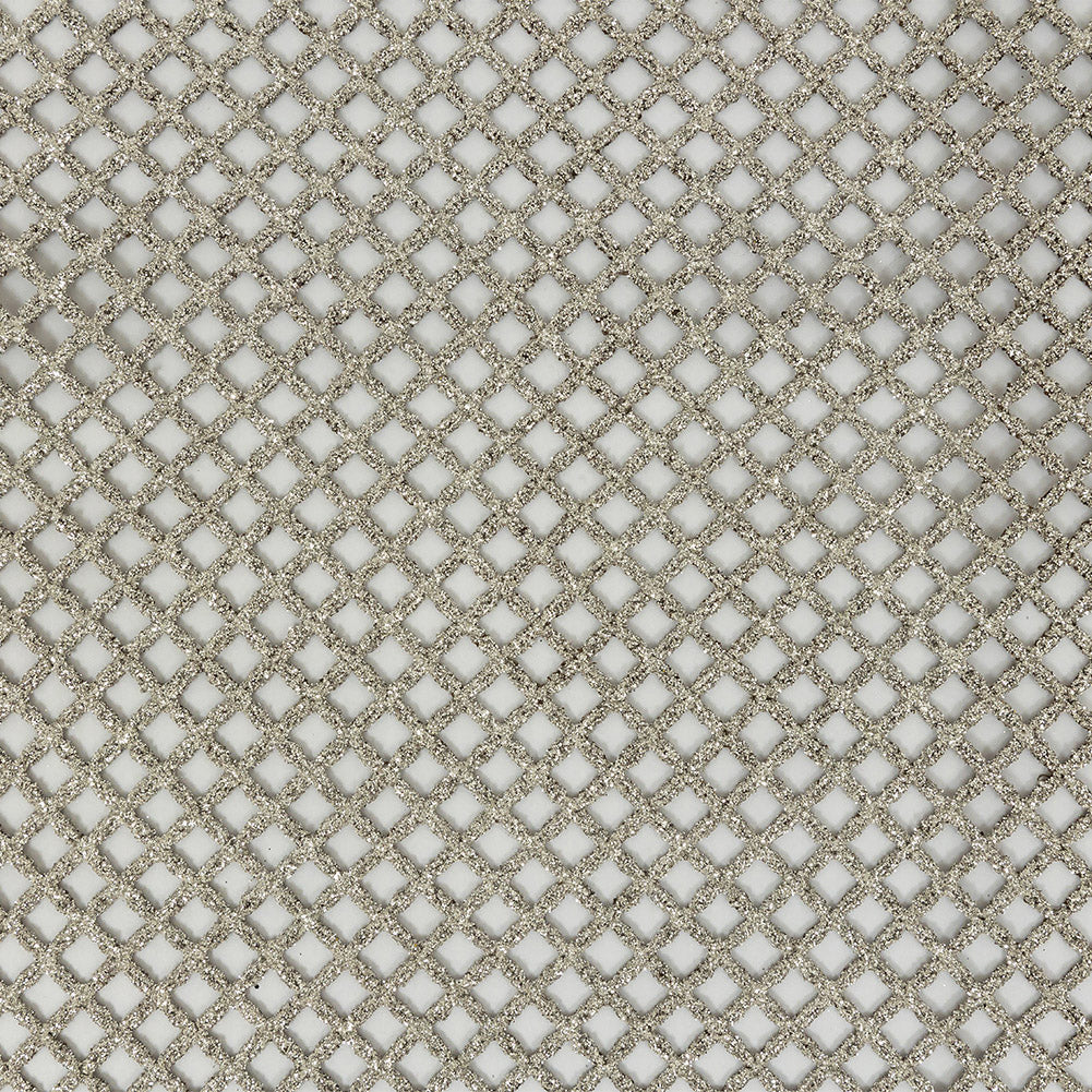 Guipure Lace with Glitter - Mink Diamonds