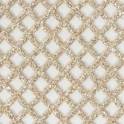 Guipure Lace with Glitter - Champagne Diamonds Full