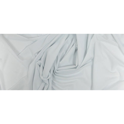 White Stretch Polyester Mesh Full