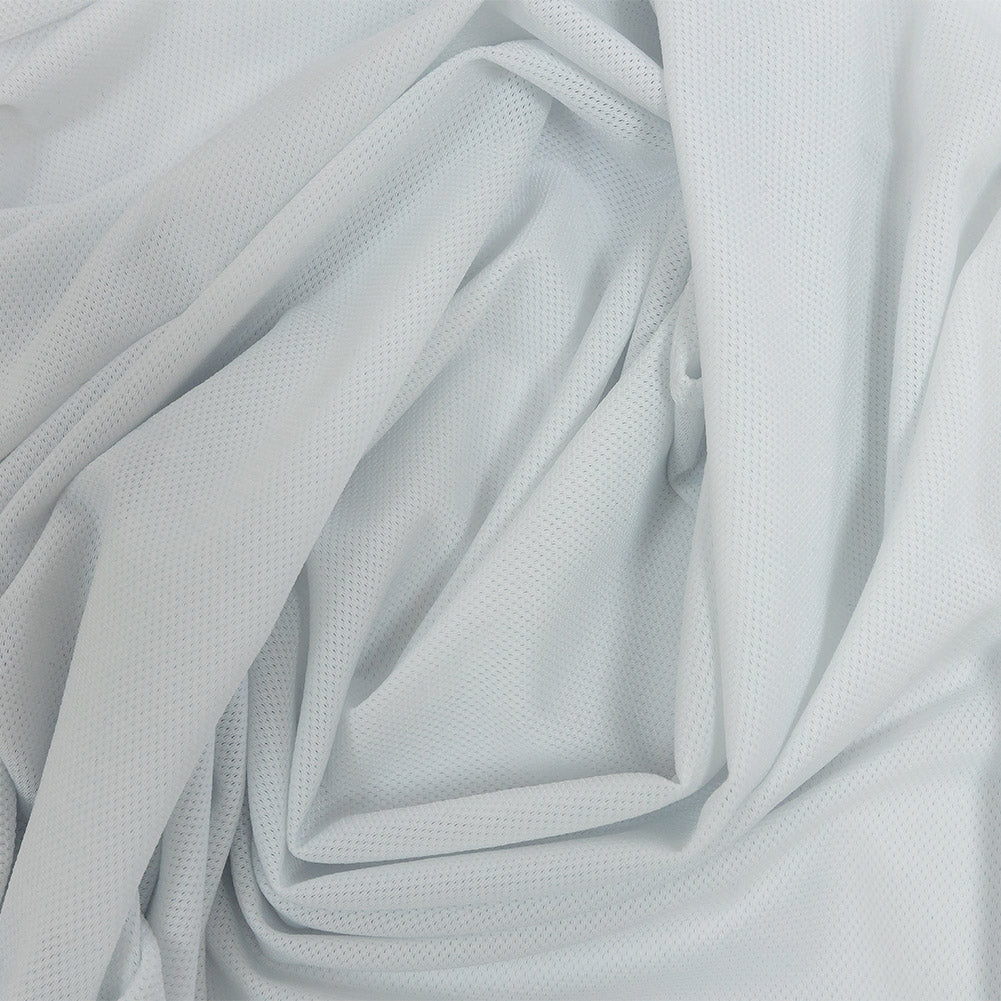 White Stretch Polyester Mesh