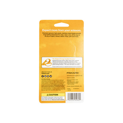 Fiskar's Premier Spring Action Thread Snips Folded