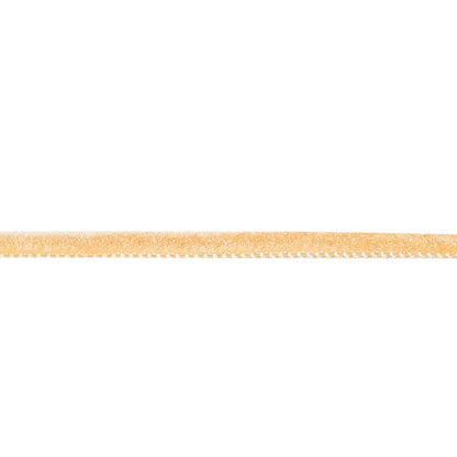 Golden Honey Single Face Velvet Ribbon - 0.125" Detail