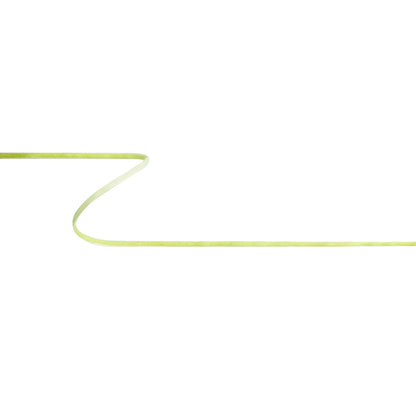 Lime Single Face Velvet Ribbon - 0.125"