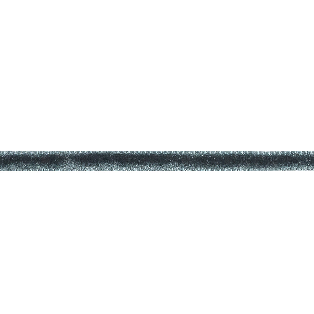 Deep Teal Single Face Velvet Ribbon - 0.125" Detail