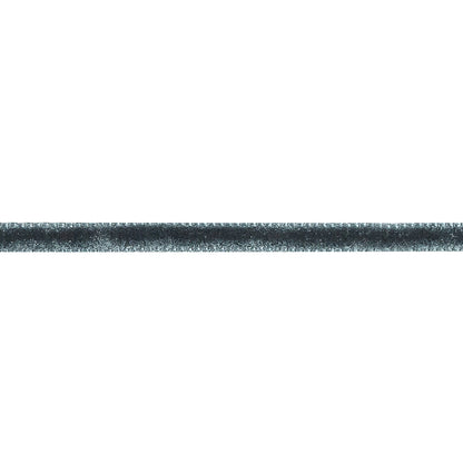 Deep Teal Single Face Velvet Ribbon - 0.125" Detail