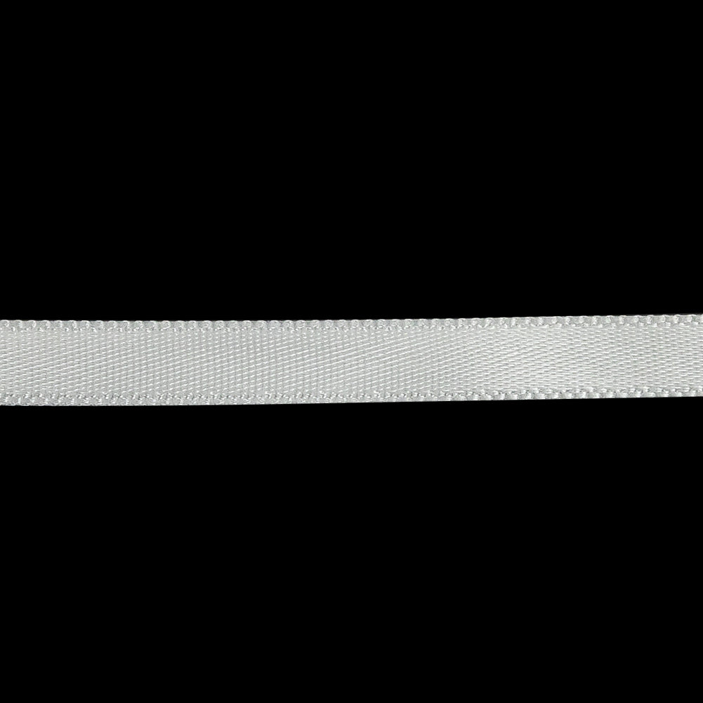 Antique White Single Face Satin Ribbon - 0.25" Detail