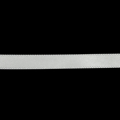 Antique White Single Face Satin Ribbon - 0.25" Detail