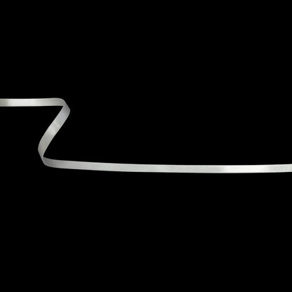 Antique White Single Face Satin Ribbon - 0.25"