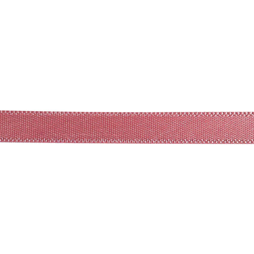 Bubblegum Pink Single Face Satin Ribbon - 0.25" Detail