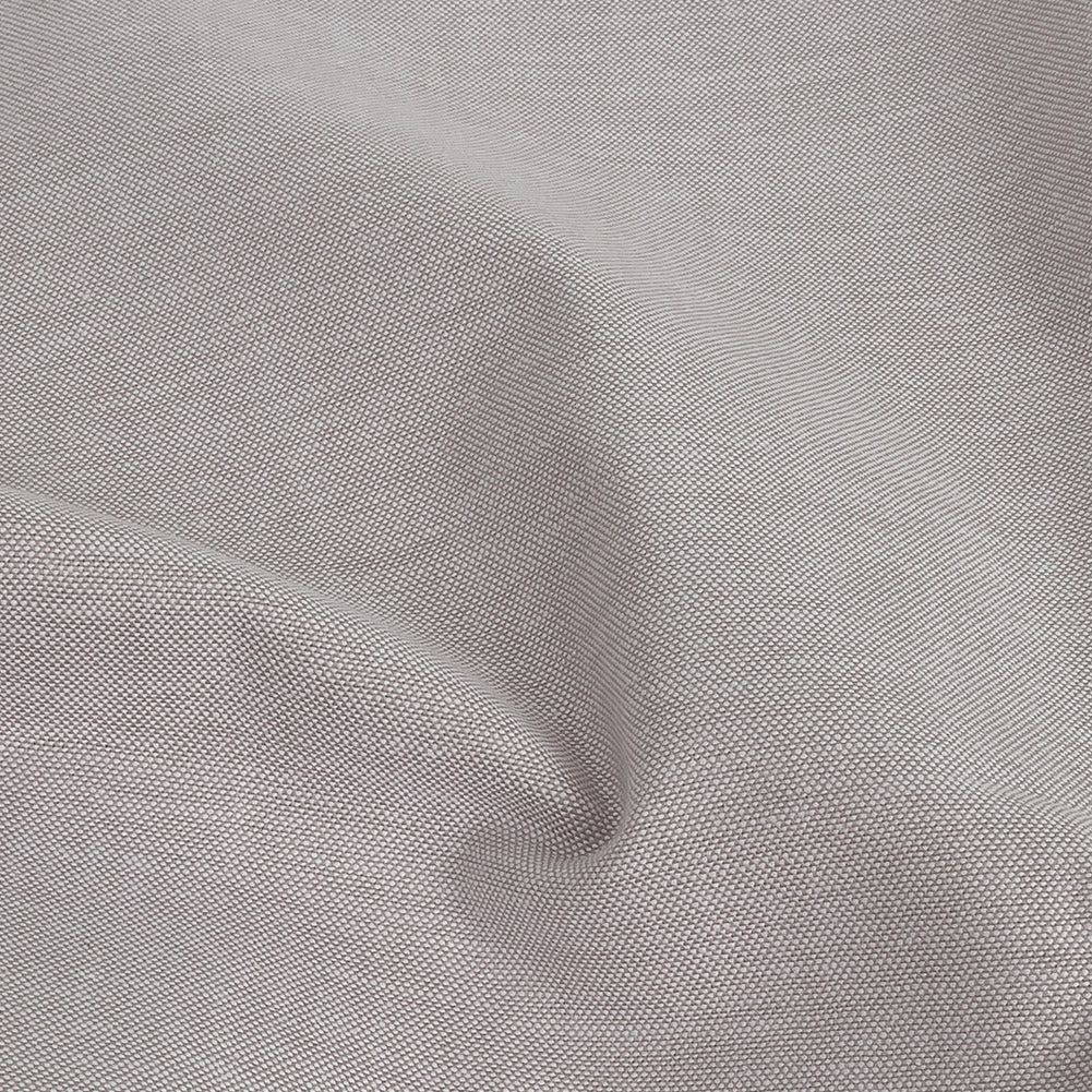 Stretch Mercerized Organic Cotton Oxford - Light Gray - Paraty Collection Detail