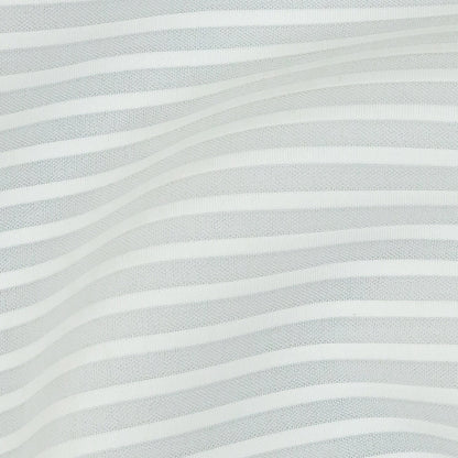 Star White and Cannoli Cream Tonal Stripes Stretch Neoprene Detail