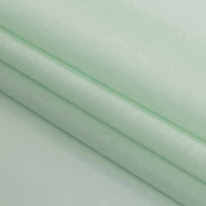 Mercerized Organic Egyptian Cotton Voile - Mint - Toulouse Collection