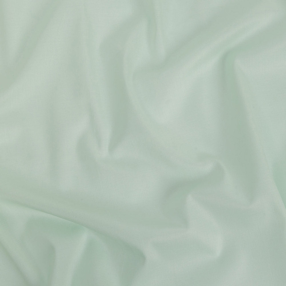 Mercerized Organic Egyptian Cotton Voile - Mint - Toulouse Collection