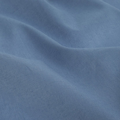 Mercerized Organic Egyptian Cotton Voile - Denim - Toulouse Collection