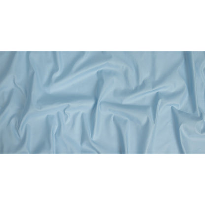 Mercerized Organic Egyptian Cotton Shirting - Light Blue - Ravello Collection Full
