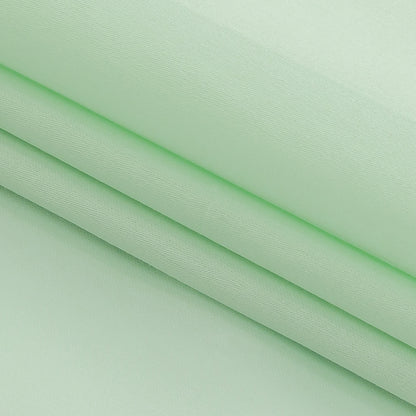 Mercerized Organic Egyptian Cotton Shirting - Mint - Ravello Collection Folded