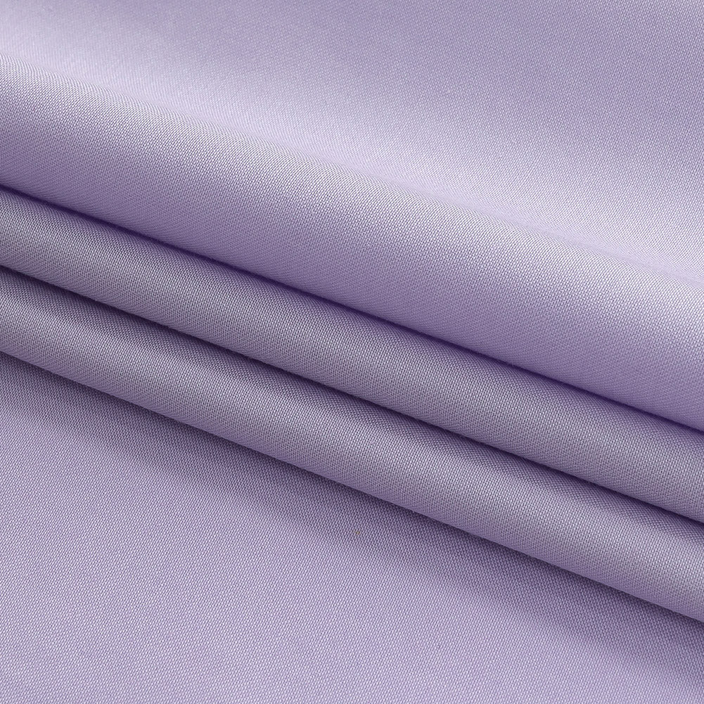 Mercerized Organic Egyptian Cotton Shirting - Lavender - Ravello Collection Folded