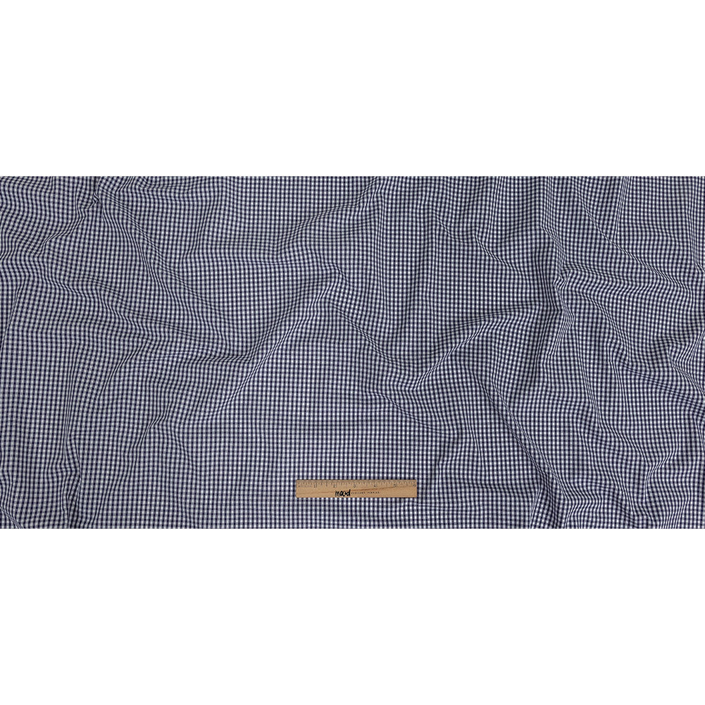 Organic Cotton Gingham 0.125" - Navy - Campinas Collection