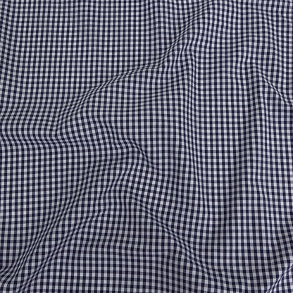 Organic Cotton Gingham 0.125" - Navy - Campinas Collection